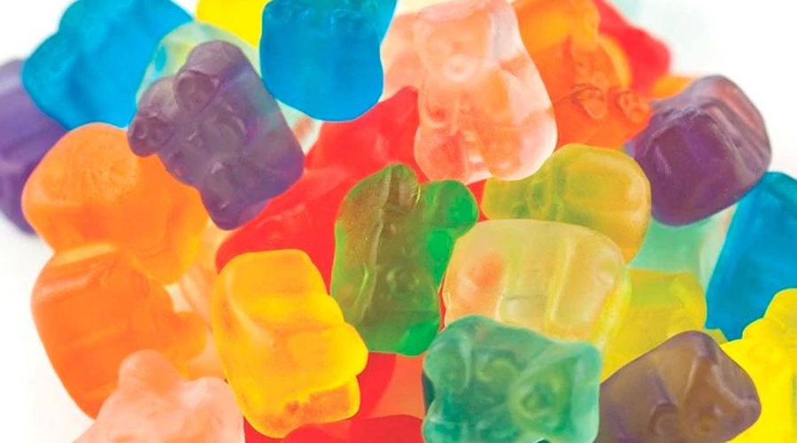 Cannabidiol gummy bears