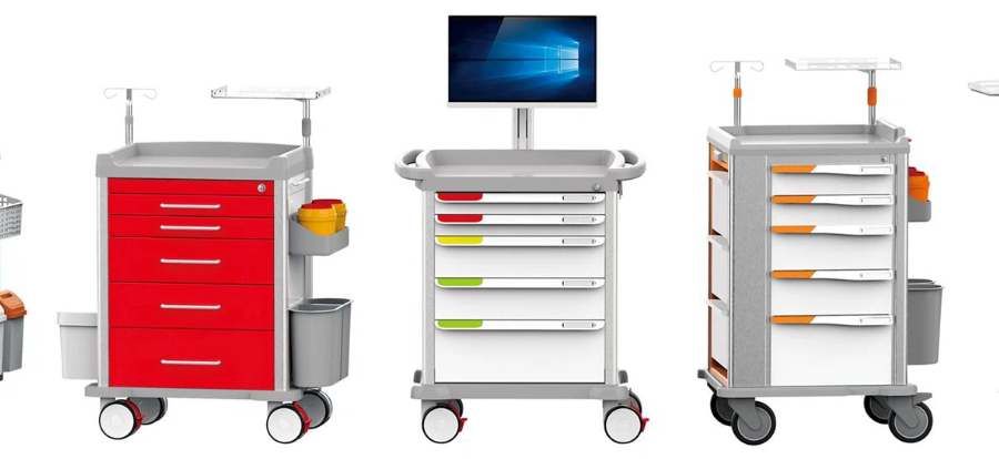 medical equipment trolley